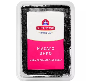 Икра масаго черная энко 500 гр Санта Бремор