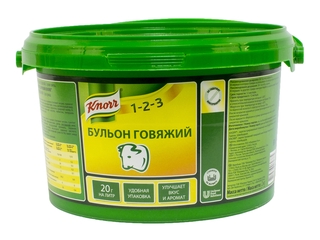 Бульон говяжий 1-2-3 2 кг кор1-4 Knorr Россия