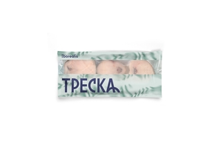 Треска стейк см дпак 600 гр кор1-12 Borealis