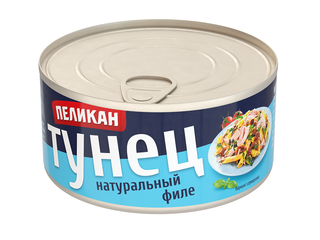 Тунец филе в сс 185гр кор1-24 Пеликан Тайланд