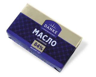 Масло сливочное ГОСТ ж84% кор1-5 Danke Professional Беларусь