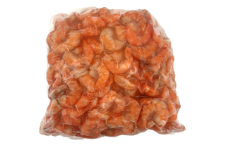 Креветки бланшированная очищ см бг без хвоста р21-25 1 кг кор1-10 Индия