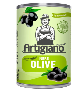Маслины бк жб 300гр кор1-12 Artigiano*