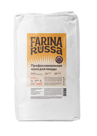Мука для пиццы 25кг Farina Russa