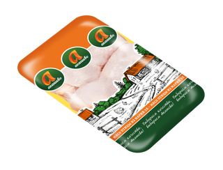 Цыпленка-бройлера голень см подложка кор1-10кг Акашево