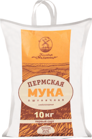 Мука высший сорт 10кг Пермская